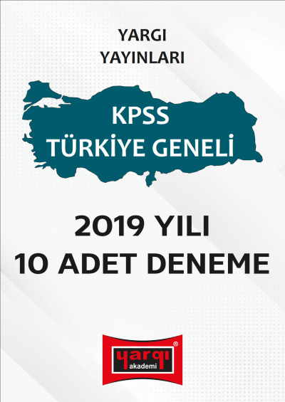YARGI 10 ADET DENEME Fotokopi GO - Tüm Sınavlarda Daha İleriye
