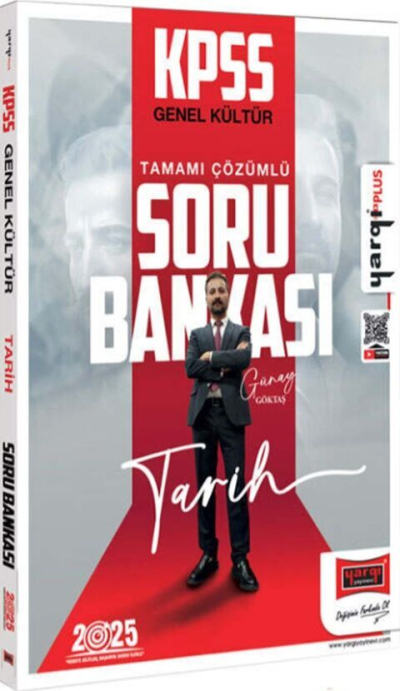 2025 KPSS Genel Kültür Tamamı Çözümlü Tarih Soru Bankası Yargı Yayınları Fotokopi GO - Tüm Sınavlarda Daha İleriye