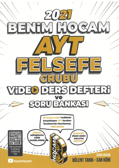AYT FELSEFE GRB VİDEO DERS DEFTERİ VE SORU BANK Fotokopi GO - Tüm Sınavlarda Daha İleriye
