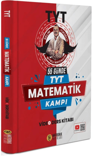55 Günde TYT Matematik Kampı Video Ders Kitabı Bıyıklı Matematik Fotokopi GO - Tüm Sınavlarda Daha İleriye
