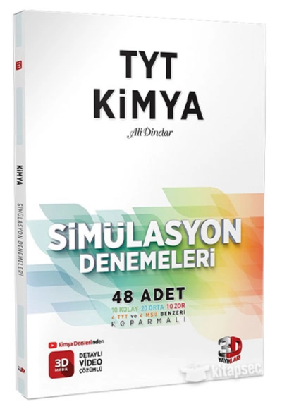 TYT Kimya Simülasyon 48 Deneme Fotokopi GO - Tüm Sınavlarda Daha İleriye