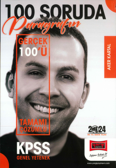 100 SORUDA PARAGRAFIN GERÇEK 100'Ü TAMAMI ÇÖZÜMLÜ Fotokopi GO - Tüm Sınavlarda Daha İleriye