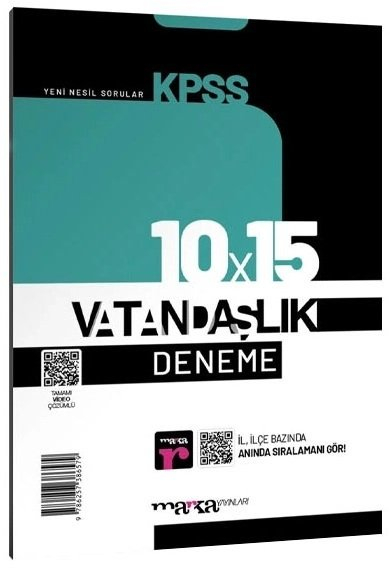 VATANDAŞLIK 10*15 DENEME Fotokopi GO - Tüm Sınavlarda Daha İleriye