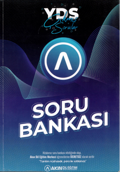 YDS ÇIKMIŞ SORULAR SORU BANKASI (2013-2022) Fotokopi GO - Tüm Sınavlarda Daha İleriye
