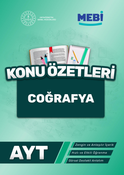 AYT Coğrafya Konu Özetleri Fotokopi GO - Tüm Sınavlarda Daha İleriye