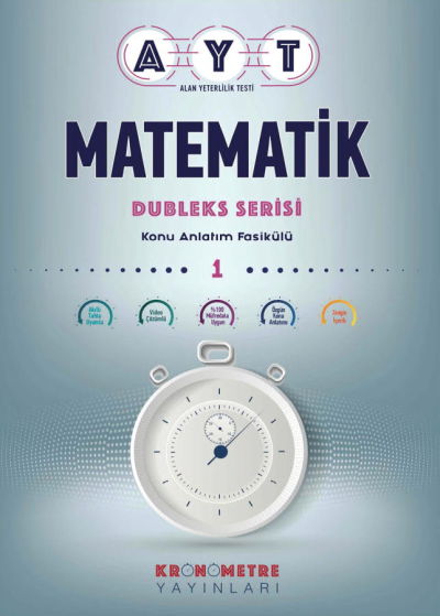 Ayt Matematik Dubleks Serisi Konu Anlatım Fasikülü (2 Fasikül) Fotokopi GO - Tüm Sınavlarda Daha İleriye