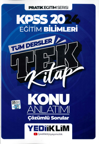 EĞİTİM BİLİMLERİ TÜM DERSLER TEK KİTAP KONU ANLATIMI ÇÖZÜMLÜ SORULAR Fotokopi GO - Tüm Sınavlarda Daha İleriye
