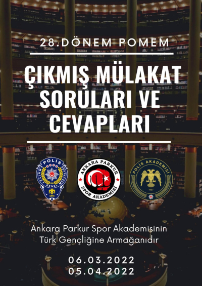 28. DÖnem POMEM Çıkmış Mülakat Soruları ve Cevapları Fotokopi GO - Tüm Sınavlarda Daha İleriye