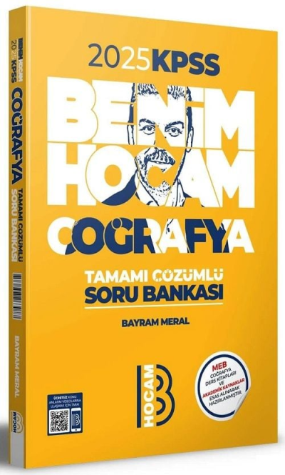 Benim Hocam Yayınları 2025 KPSS Coğrafya Tamamı Çözümlü Soru Bankası Fotokopi GO - Tüm Sınavlarda Daha İleriye