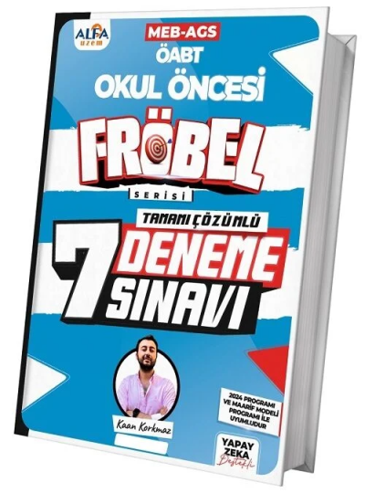 ÖABT MEB-AGS Okul Öncesi Öğretmenliği FRÖBEL 7 Deneme Çözümlü TKM Akademi Fotokopi GO - Tüm Sınavlarda Daha İleriye