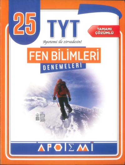 TYT Fen Bilimleri 25 Deneme Apotemi Yayınları Fotokopi GO - Tüm Sınavlarda Daha İleriye