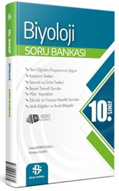 10. Sınıf Biyoloji Soru Bankası Bilgi Sarmal Yayınları Fotokopi GO - Tüm Sınavlarda Daha İleriye