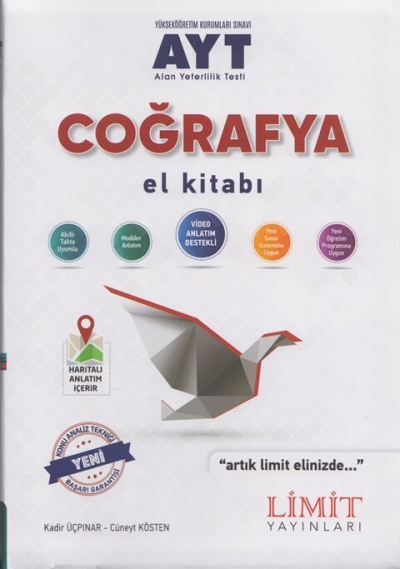 AYT Coğrafya El Kitabı Limit Yayınları Fotokopi GO - Tüm Sınavlarda Daha İleriye