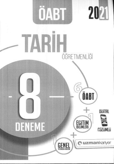 8 DENEME DİJİTAL ÇÖZÜMLÜ Fotokopi GO - Tüm Sınavlarda Daha İleriye