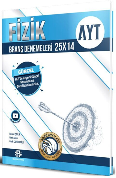 AYT Fizik 25x14 Branş Denemeleri Bilgi Sarmal Fotokopi GO - Tüm Sınavlarda Daha İleriye