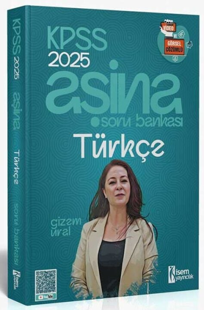 2025 KPSS Türkçe Aşina Soru Bankası Çözümlü İsem Yayınları Fotokopi GO - Tüm Sınavlarda Daha İleriye