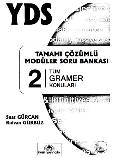 YDS Tamamı Çözümlü Modüler Soru Bankası 2 (Tüm Gramer Konuları) Fotokopi GO - Tüm Sınavlarda Daha İleriye