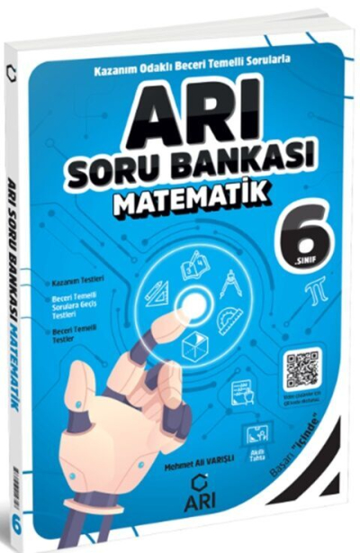 6. Sınıf Matematik Arı Soru Bankası Arı Yayınları Fotokopi GO - Tüm Sınavlarda Daha İleriye