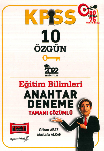 ANAHTAR EĞİTİM BİLİMLERİ 10LU TÜM DERSLER DENEME Fotokopi GO - Tüm Sınavlarda Daha İleriye