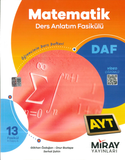 AYT Matematik Ders Anlatım Fasikülleri Miray Yayınları Fotokopi GO - Tüm Sınavlarda Daha İleriye
