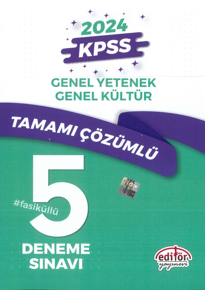 GY-GK TAMAMI ÇÖZÜMLÜ 6 DENEME SINAVI Fotokopi GO - Tüm Sınavlarda Daha İleriye