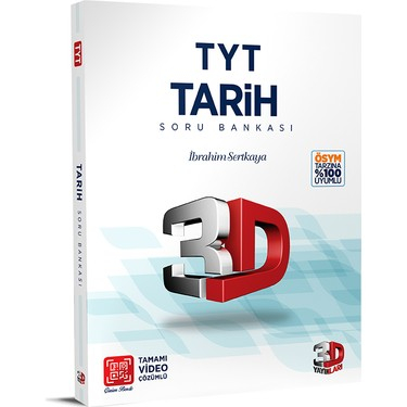 TYT 3D Tarih Soru Bankası Fotokopi GO - Tüm Sınavlarda Daha İleriye
