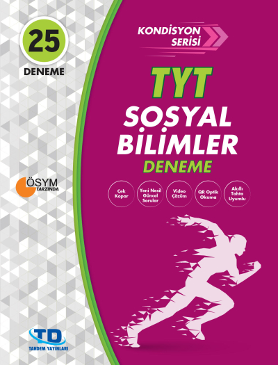 TYT Sosyal Bilimler Kondisyon Serisi 25’li Deneme Fotokopi GO - Tüm Sınavlarda Daha İleriye