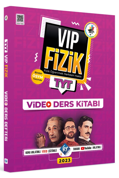 VİP Fizik TYT Video Ders Kitabı Fotokopi GO - Tüm Sınavlarda Daha İleriye