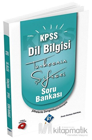 2022 KPSS Türkçenin Şifresi Dil Bilgisi Soru Bankası Fotokopi GO - Tüm Sınavlarda Daha İleriye