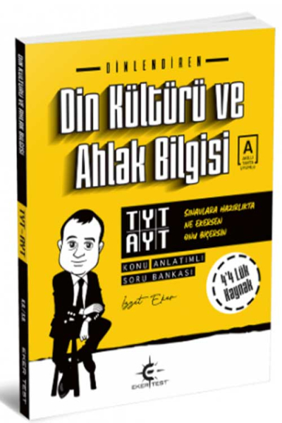 TYT AYT Din Kültürü Konu Anlatımlı Soru Bankası Eker Test Fotokopi GO - Tüm Sınavlarda Daha İleriye