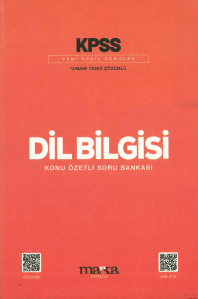 DİL BİLGİSİ KONU ÖZETLİ SORU BANKASI Fotokopi GO - Tüm Sınavlarda Daha İleriye