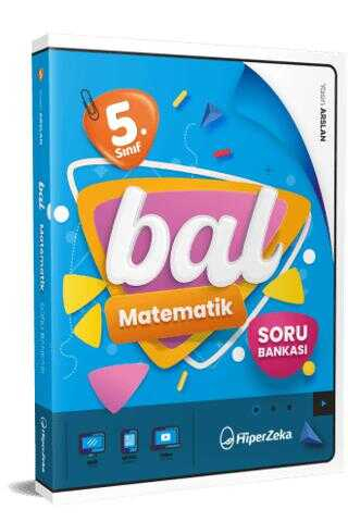 Hiper Zeka Yayınları 2025 5. Sınıf BAL Matematik Soru Bankası Fotokopi GO - Tüm Sınavlarda Daha İleriye