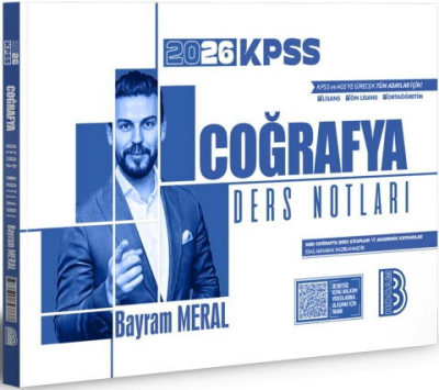 2026 KPSS Coğrafya Ders Notları Benim Hocam Yayınları Fotokopi GO - Tüm Sınavlarda Daha İleriye