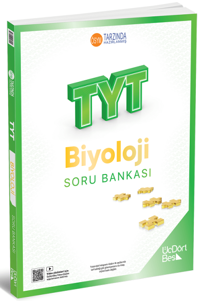 2026 Model TYT Biyoloji Soru Bankası Üç Dört Beş Yayınları Fotokopi GO - Tüm Sınavlarda Daha İleriye