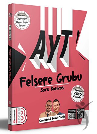 AYT Felsefe Grubu Soru Bankası Fotokopi GO - Tüm Sınavlarda Daha İleriye