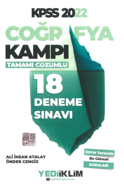 COĞRAFYA KAMPI TAMAMI ÇÖZÜMLÜ 18 DENEME Fotokopi GO - Tüm Sınavlarda Daha İleriye