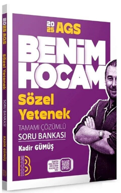 2025 MEB-AGS Sözel Yetenek Soru Bankası Çözümlü Benim Hocam Yayınları Fotokopi GO - Tüm Sınavlarda Daha İleriye