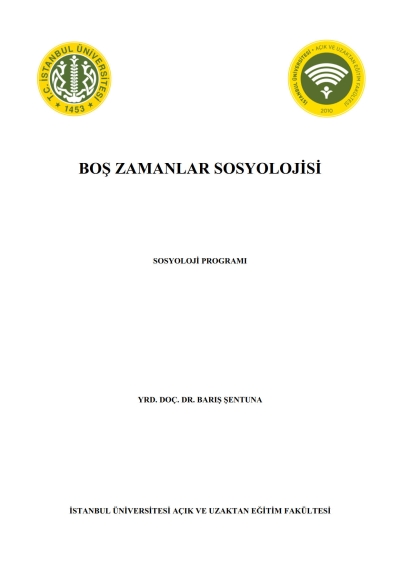 Boş Zamanlar Sosyolojisi Fotokopi GO - Tüm Sınavlarda Daha İleriye