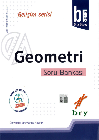 TYT-AYT GELİŞİM SERİSİ GEOMETRİ SORU BANKASI B SERİSİ Fotokopi GO - Tüm Sınavlarda Daha İleriye