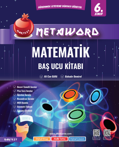 6. Sınıf Metaword Matematik Nartest Yayınları Fotokopi GO - Tüm Sınavlarda Daha İleriye