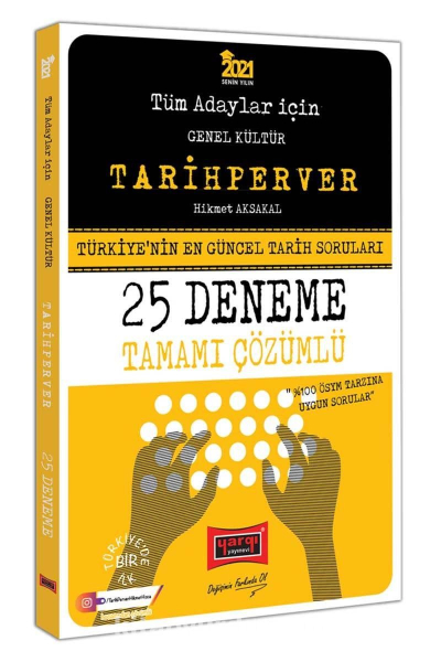 Tüm Adaylar İçin TARİHPERVER Tamamı Çözümlü 25 Deneme Fotokopi GO - Tüm Sınavlarda Daha İleriye