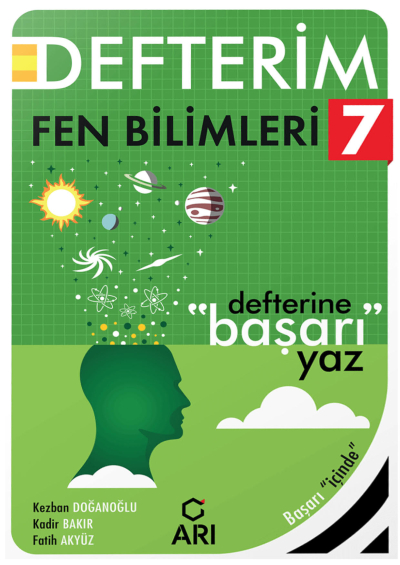 7. Sınıf Fenito Fen Bilimleri Defterim Arı Yayıncılık Fotokopi GO - Tüm Sınavlarda Daha İleriye