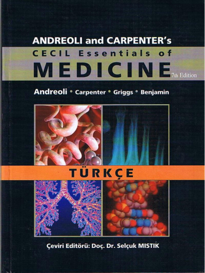 Andreoli and Carpenter's Cecil Essentials of Medicine (TÜRKÇE) Fotokopi GO - Tüm Sınavlarda Daha İleriye