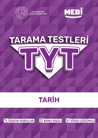 TYT Tarama Testleri Tarih MEBİ OGM Fotokopi GO - Tüm Sınavlarda Daha İleriye