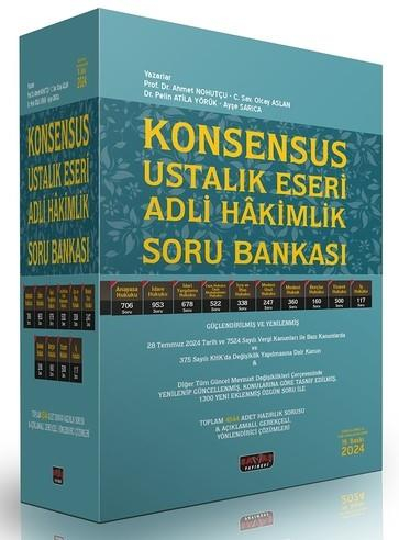Savaş 2024 Adli Hakimlik KONSENSUS Ustalık Eseri Soru Bankası Modüler Set 19. Baskı - Ahmet Nohutçu Savaş Yayınları Fotokopi GO - Tüm Sınavlarda Daha İleriye