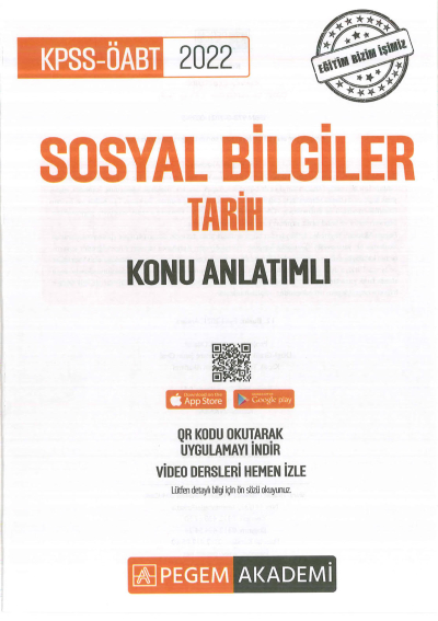 SOSYAL BİLGİLER TARİH KONU ANLATIMLI Fotokopi GO - Tüm Sınavlarda Daha İleriye