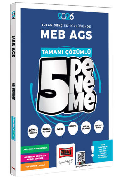 2026 MEB AGS Tüm Dersler Tamamı Çözümlü 5 Deneme Sınavı Yargı Yayınları Fotokopi GO - Tüm Sınavlarda Daha İleriye