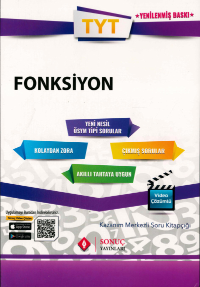 TYT FONKSİYON SORU KİTAPÇIĞI Fotokopi GO - Tüm Sınavlarda Daha İleriye