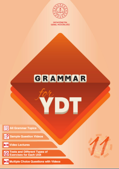 Grammar For YDT 11 Fotokopi GO - Tüm Sınavlarda Daha İleriye