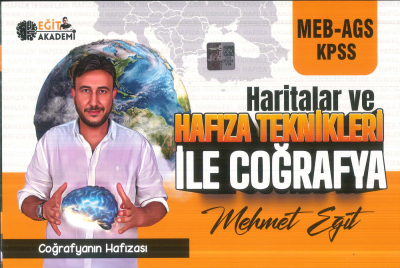 2025 MEB AGS KPSS Mehmet Eğit Haritalar ve Hafıza Teknikleriyle Coğrafya Eğit Akademi Fotokopi GO - Tüm Sınavlarda Daha İleriye
